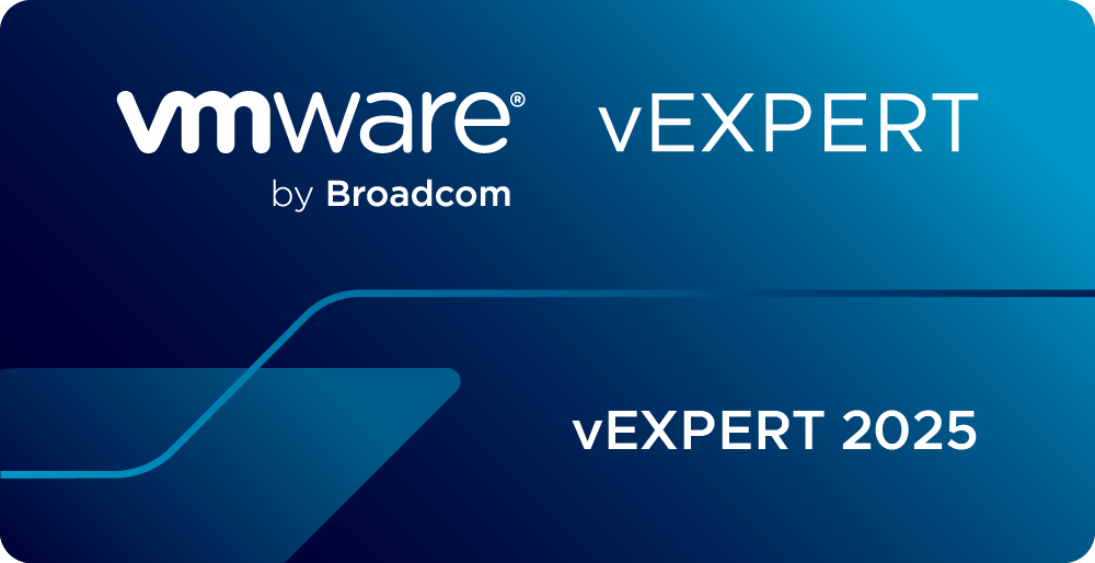 vExpert VCF Badge